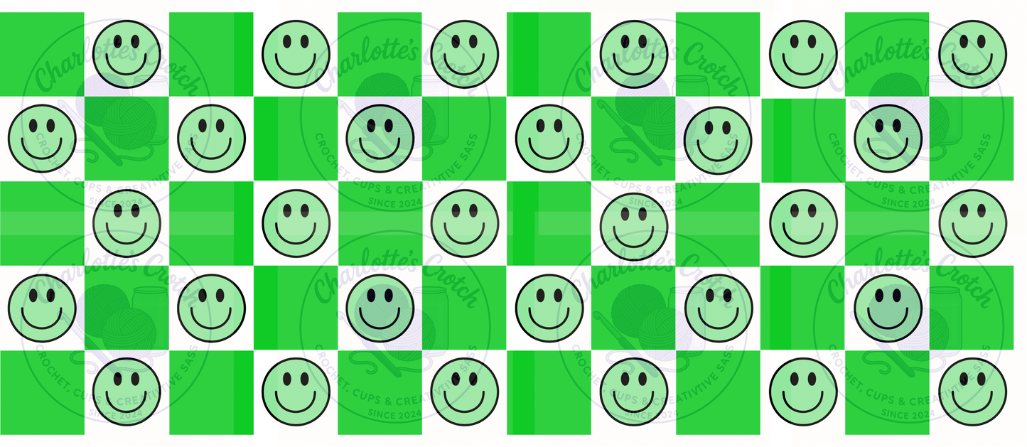 Green Checkerboard