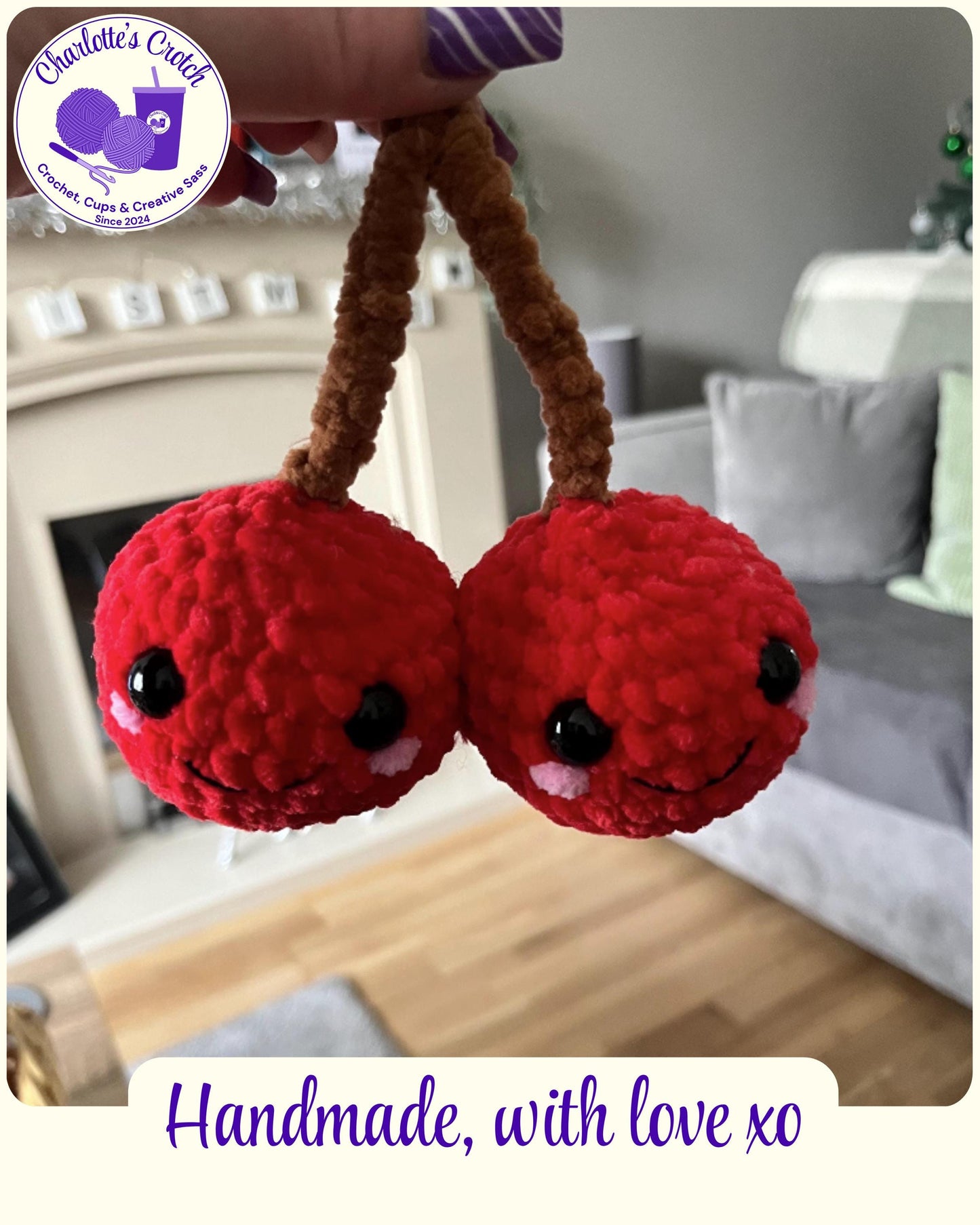 Handmade Crochet Fruit