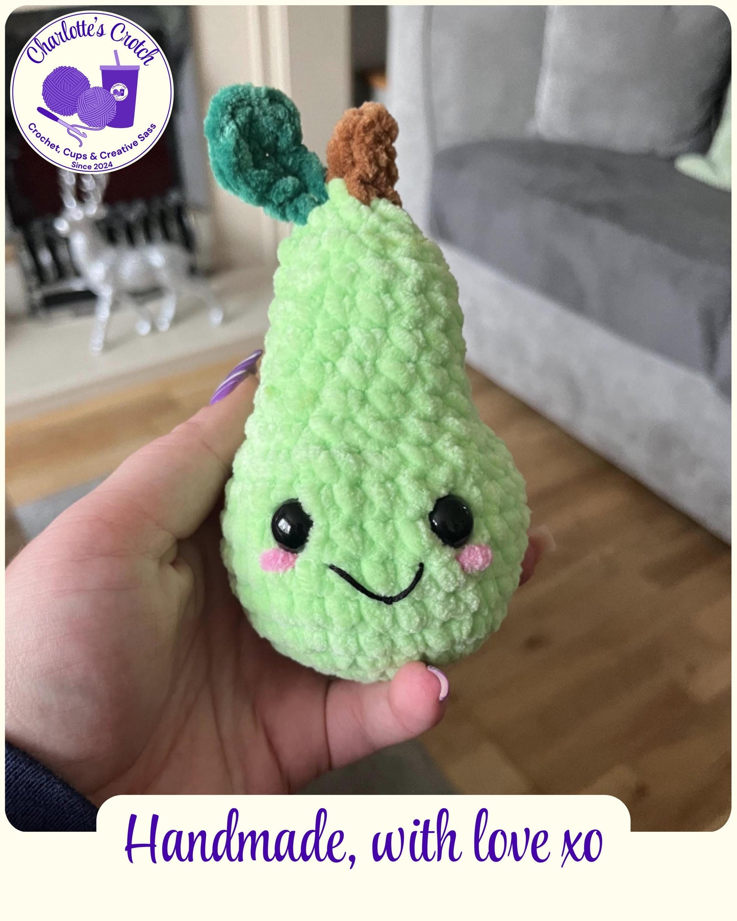 Handmade Crochet Fruit