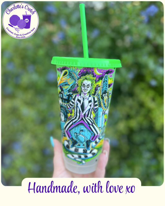 24oz Frosted Cold Cups - Pre Made