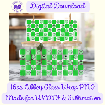 Green Checkerboard