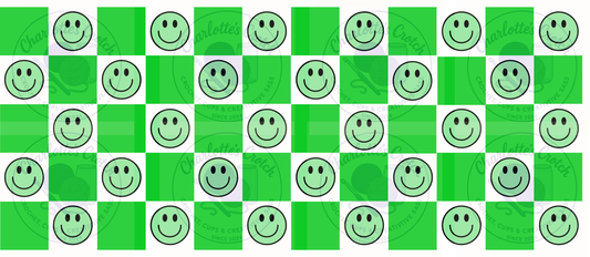 Green Checkerboard