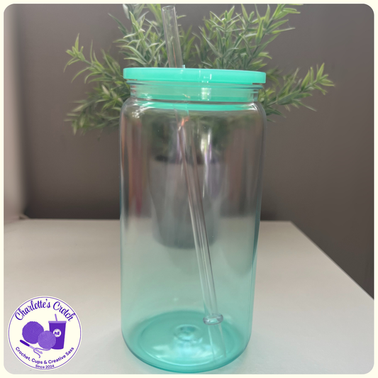 Custom 16oz Acrylic Libbey Cup - Ombre | Choose Your Own Wrap