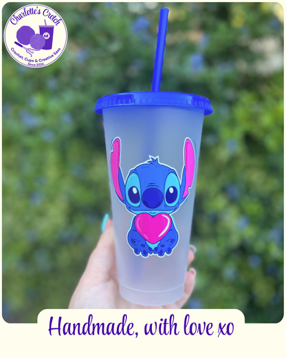 24oz Frosted Cold Cups - Pre Made