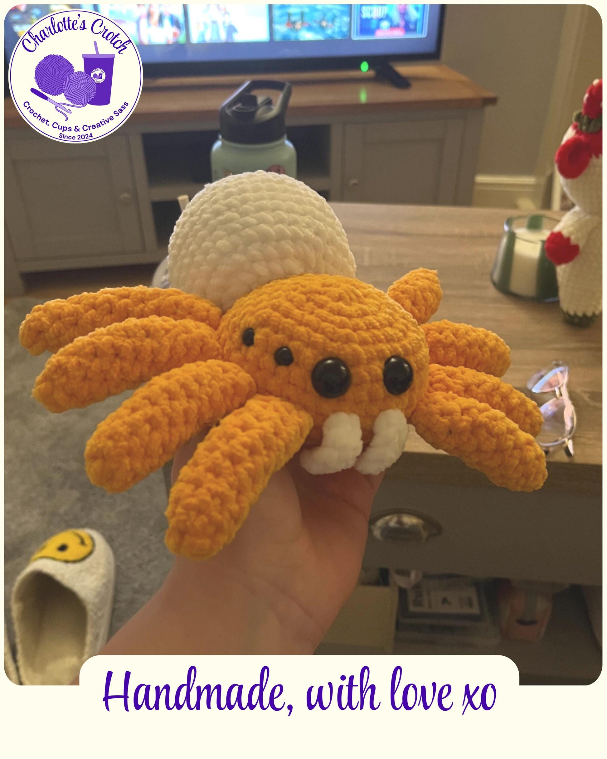 Handmade Crochet Spider
