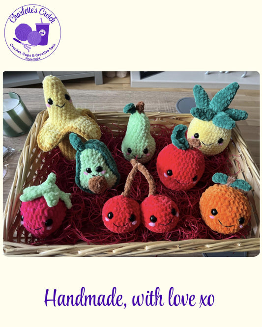 Handmade Crochet Fruit