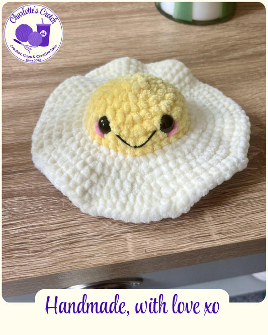 Handmade Crochet Happy Egg